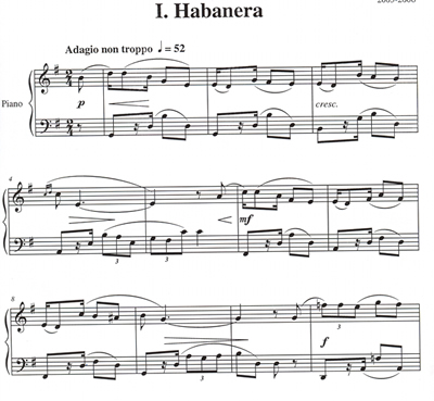 Habanera, by González